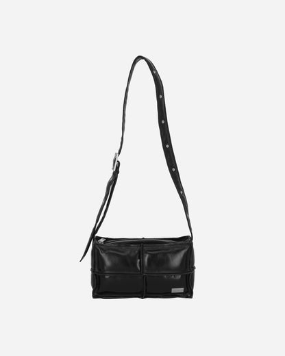 MM6 Maison Margiela Wmns Numeric Top Handle Mini Black Bags and Backpacks Shoulder Bags SB6WD0035 T8013