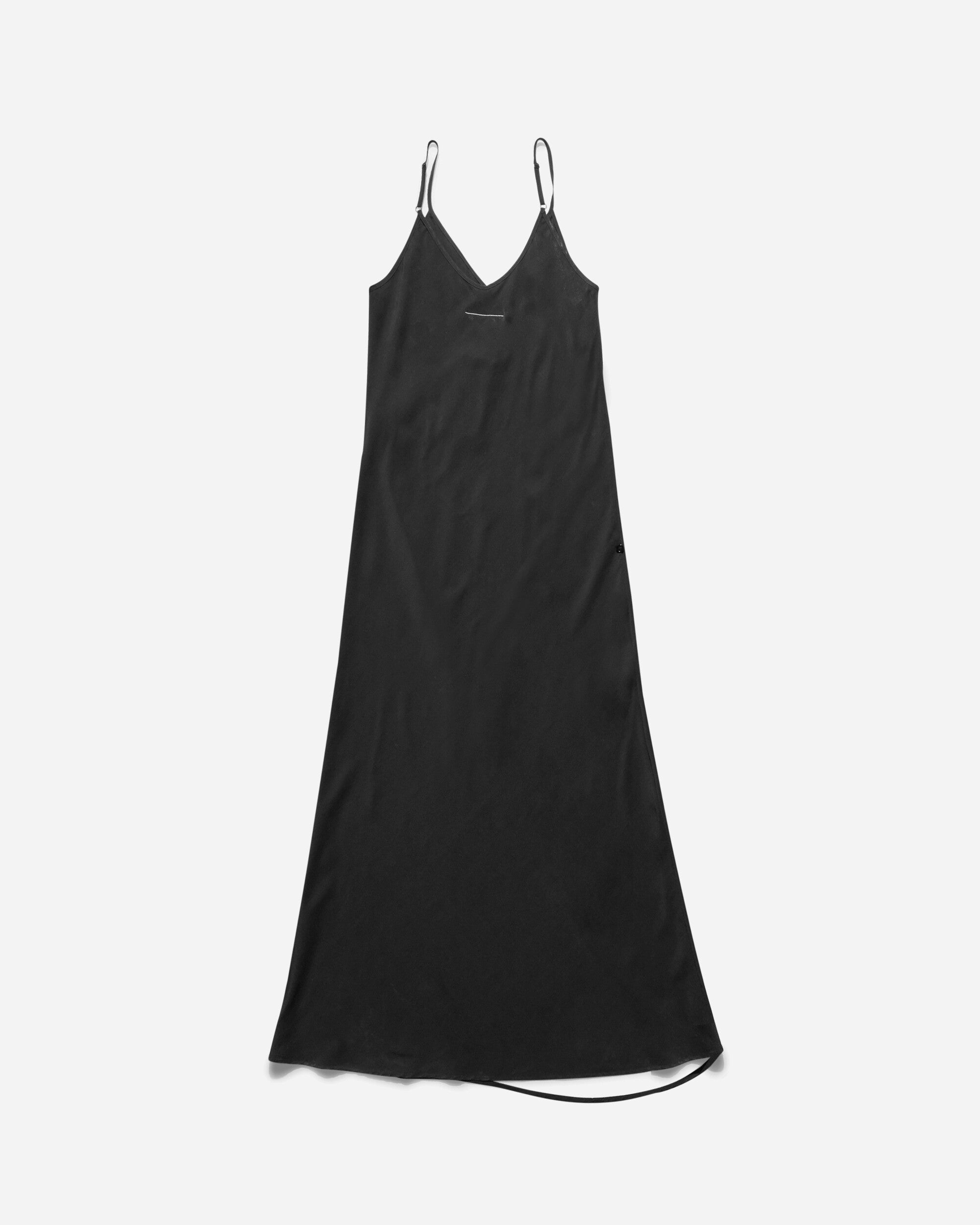 MM6 Maison Margiela Wmns Maxi Long Dress Black Dresses Dress Long S62DG0047 900