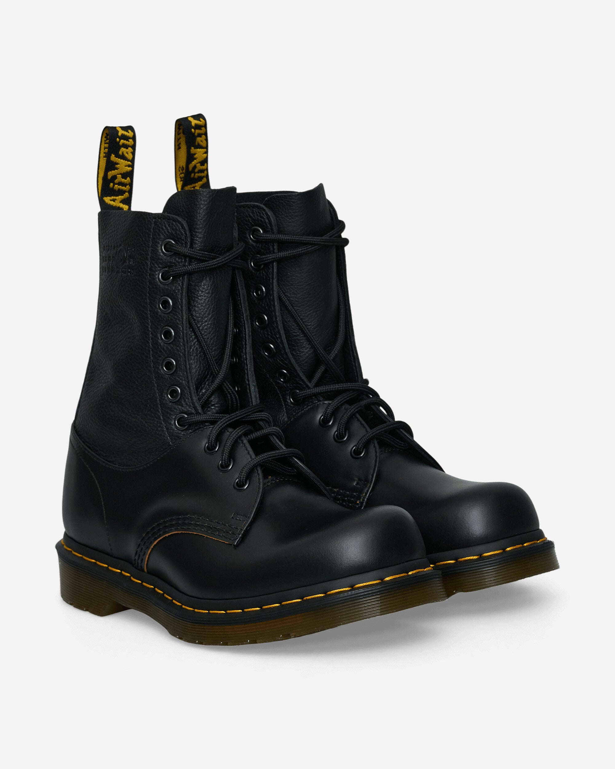 MM6 Maison Margiela 1490 10 Eye - Twisted And Reimagined - 85 Last Black / Black Boots Mid Boot S66WU0126P8030 H6851