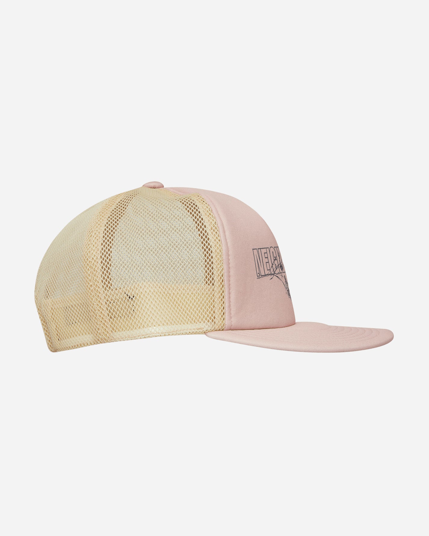 Neighborhood Nh × Dr Woo . Mesh Cap Pink Hats Caps 241HCDWN-HT01S 2