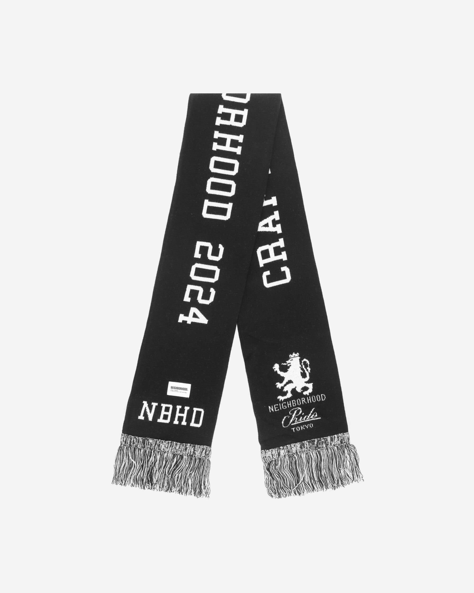 Neighborhood Team Muffler Black Gloves and Scarves Scarves and Warmneck 24213NH-AC01 BK