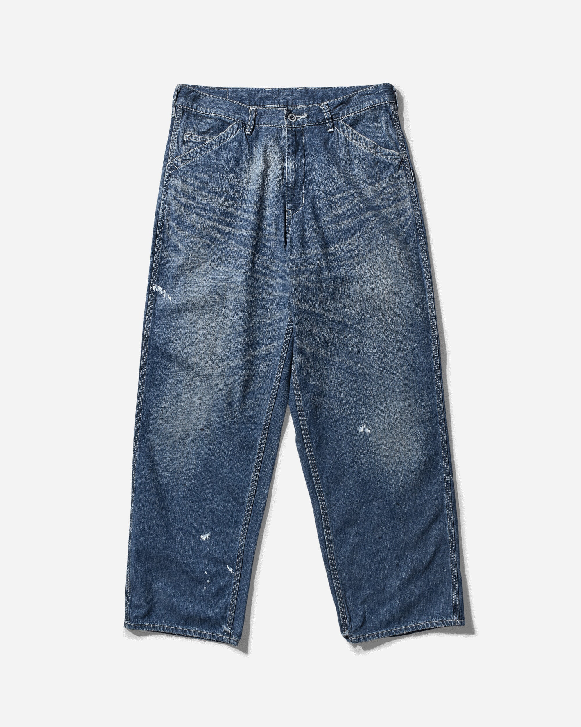 Neighborhood Washed Utility Pants Indigo Pants Casual 242SPNH-PTM04 IN