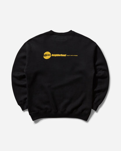 Neighborhood Nh X Subware . Sweat Shirt Ls Black Sweatshirts Crewneck 242UW49N-CSM01 BK