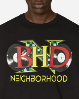 Neighborhood Tee Ss-22 Black T-Shirts Shortsleeve 241PCNH-ST22 BK