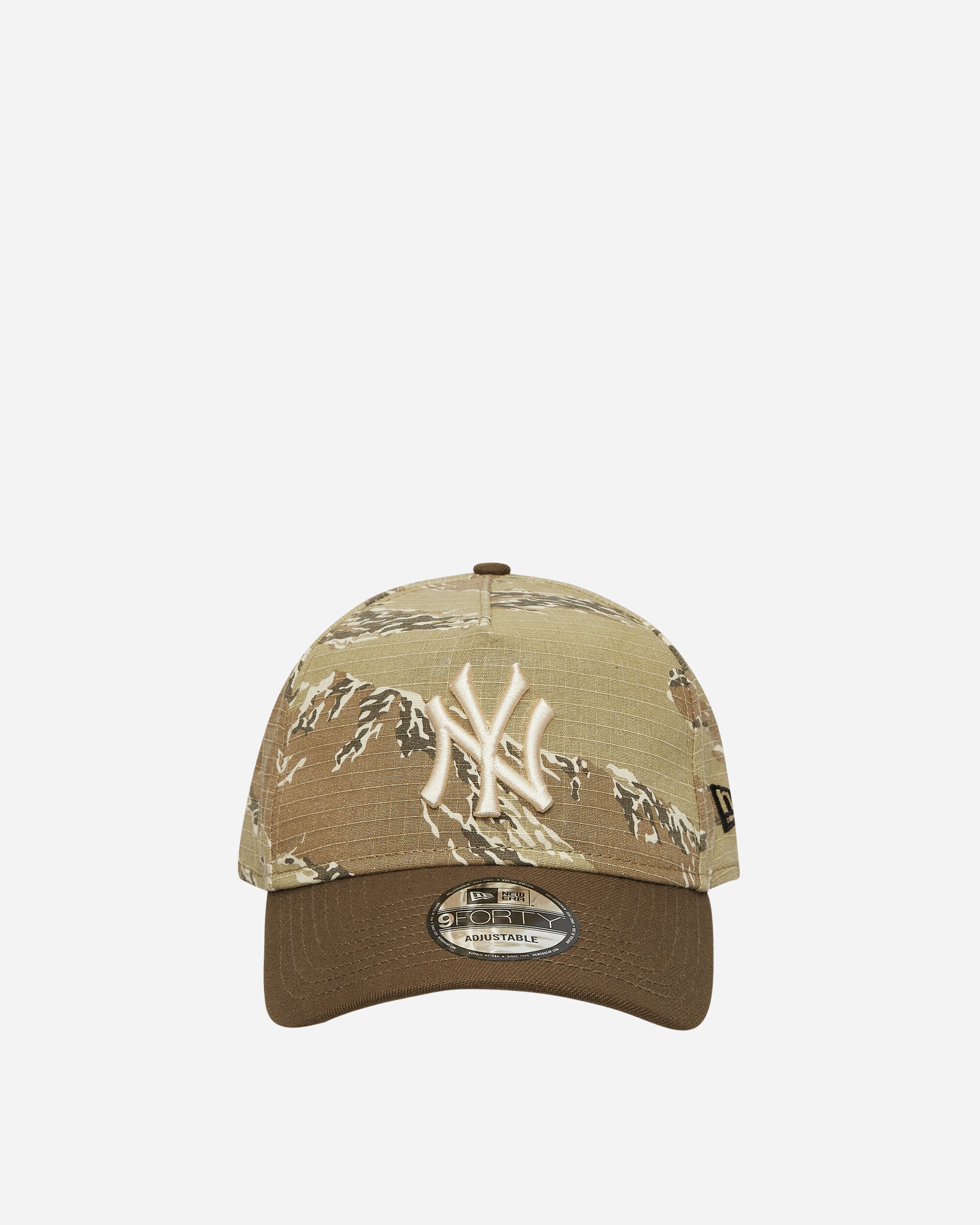New York Yankees 9FORTY A-Frame Adjustable Cap Two-Tone Tiger Camo