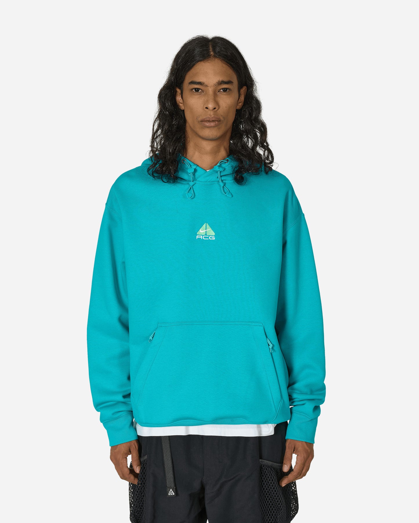 Nike U Acg Tf Tuff Flc Po Hoodie Dusty Cactus/Summit White Sweatshirts Hoodies DH3087-345