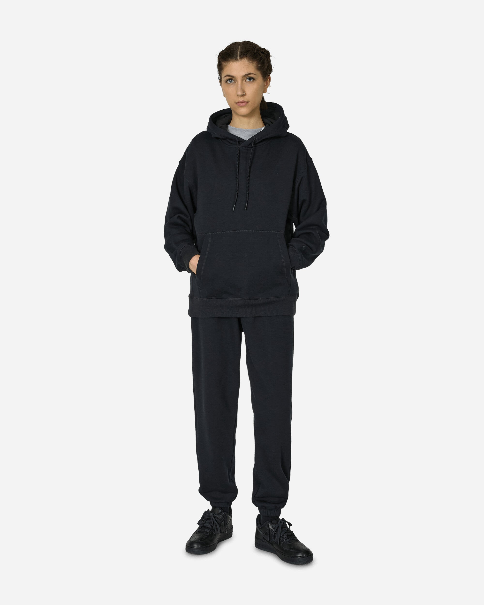 Nike U Nk Wool Classics Hoodie Black Sweatshirts Hoodies FV4878-010