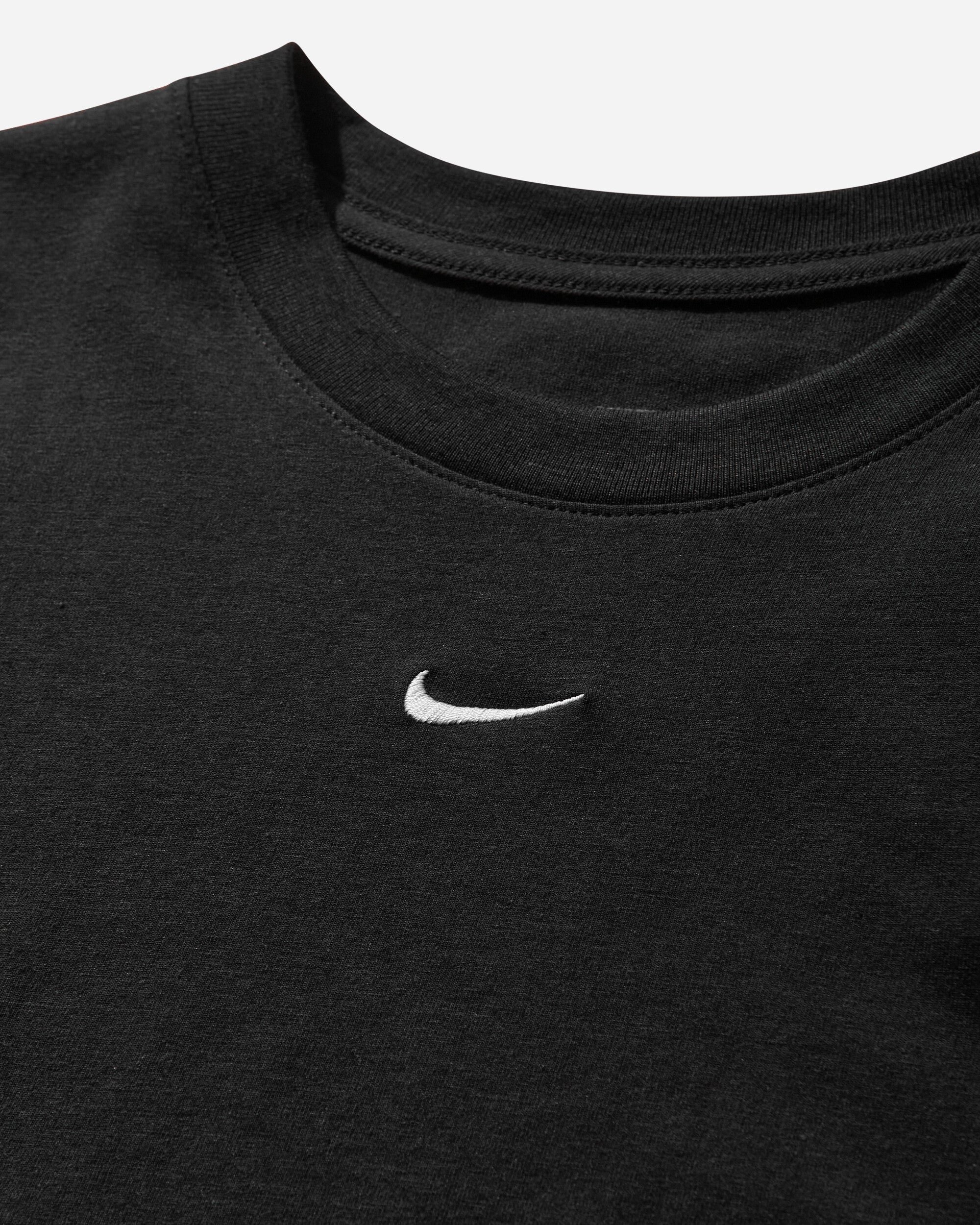 Nike Wmns W Nsw Nk Chll Knt Ls Crp Black/White T-Shirts Longsleeve HF5322-011