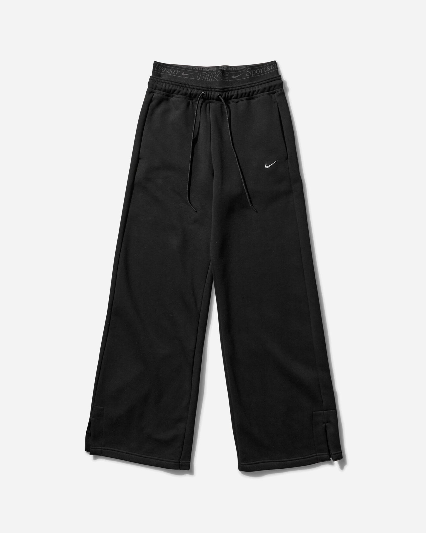 Nike Wmns W Nsw Phnx Flc Pant Gls Black Pants Sweatpants HV6522-010