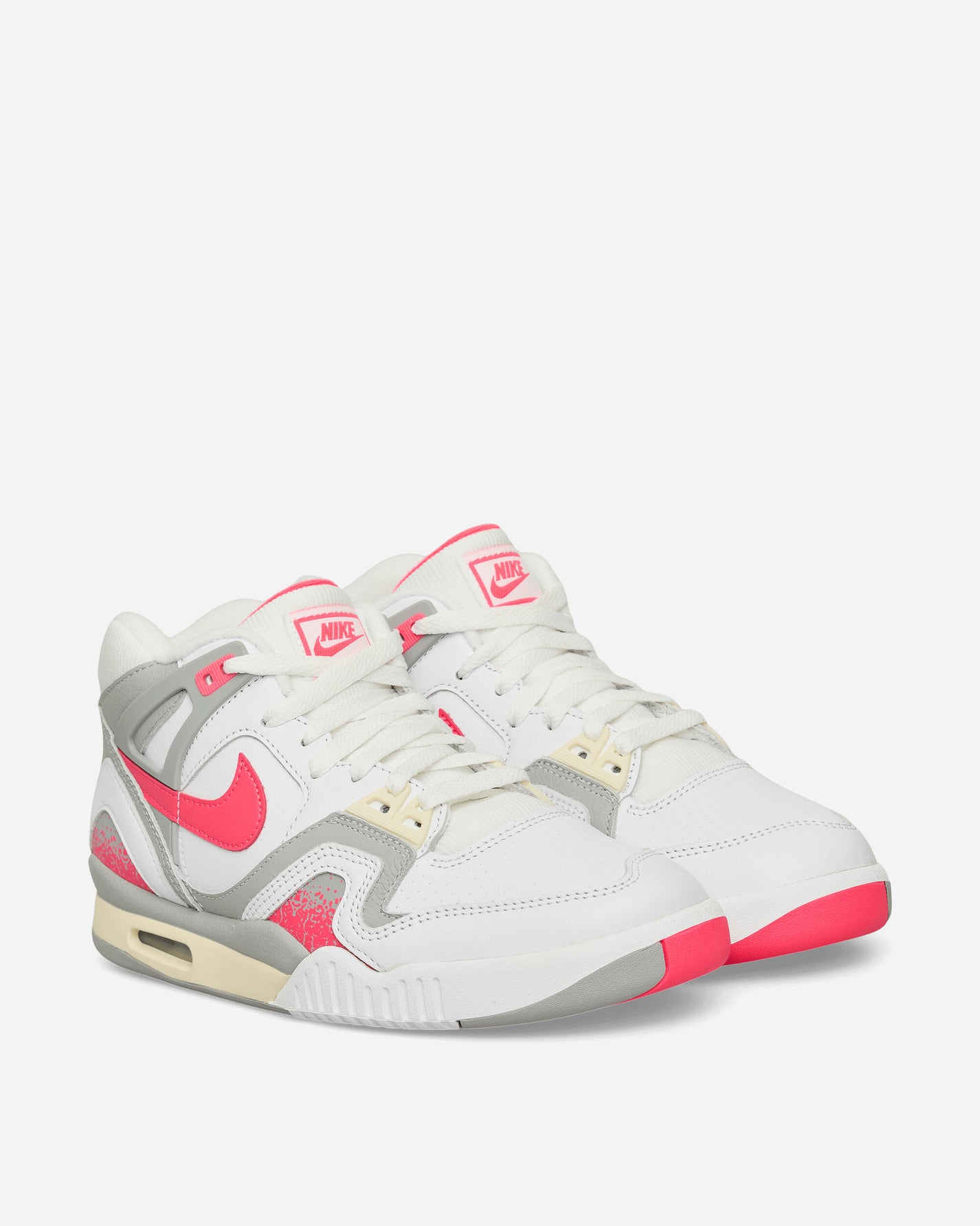 Nike Air Tech Challenge Ii Qs White/Racer Pink Sneakers Mid FZ9033-100