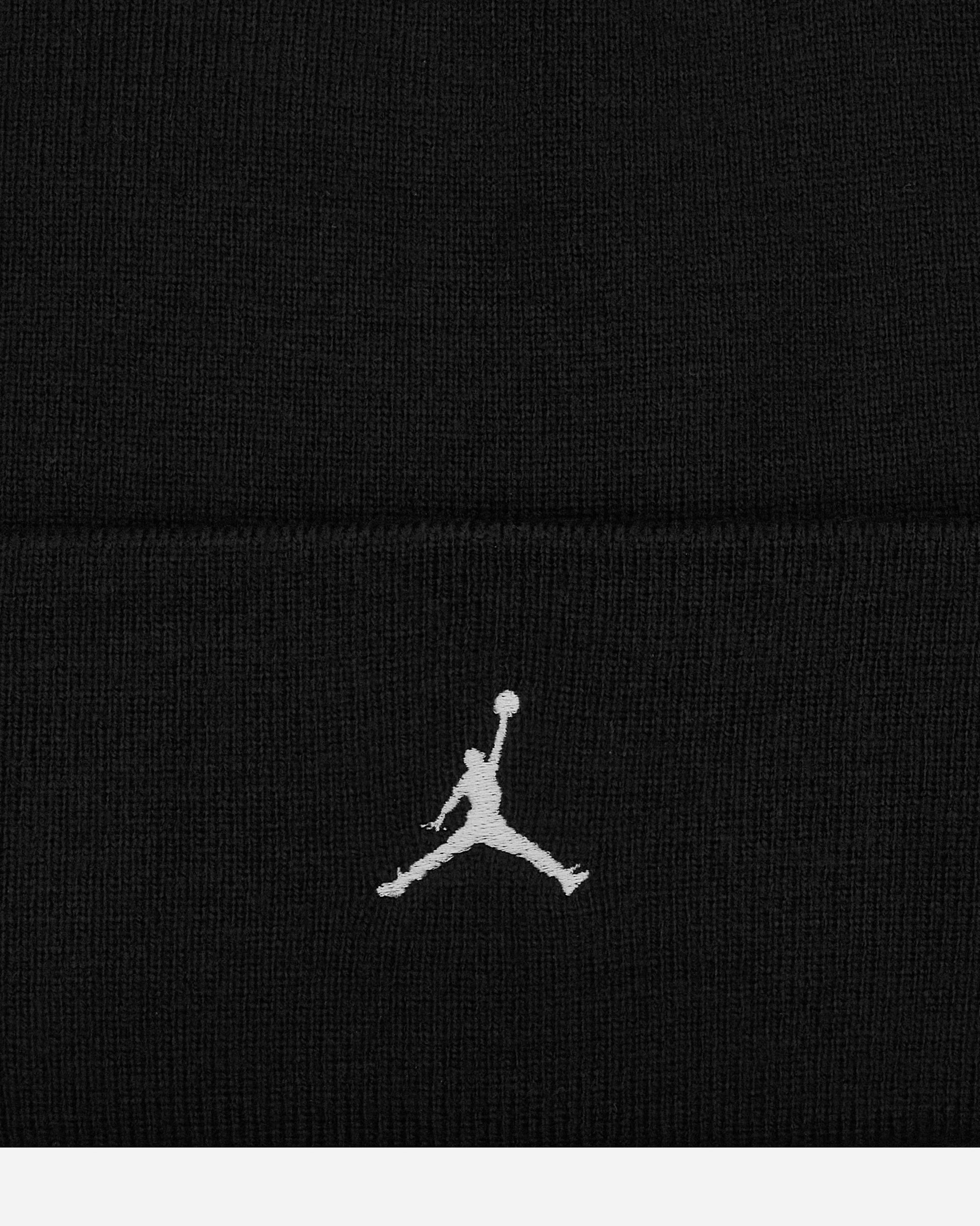 Nike Jordan U J Peak Beanie Ess Black/White Hats Beanies FN4672-010