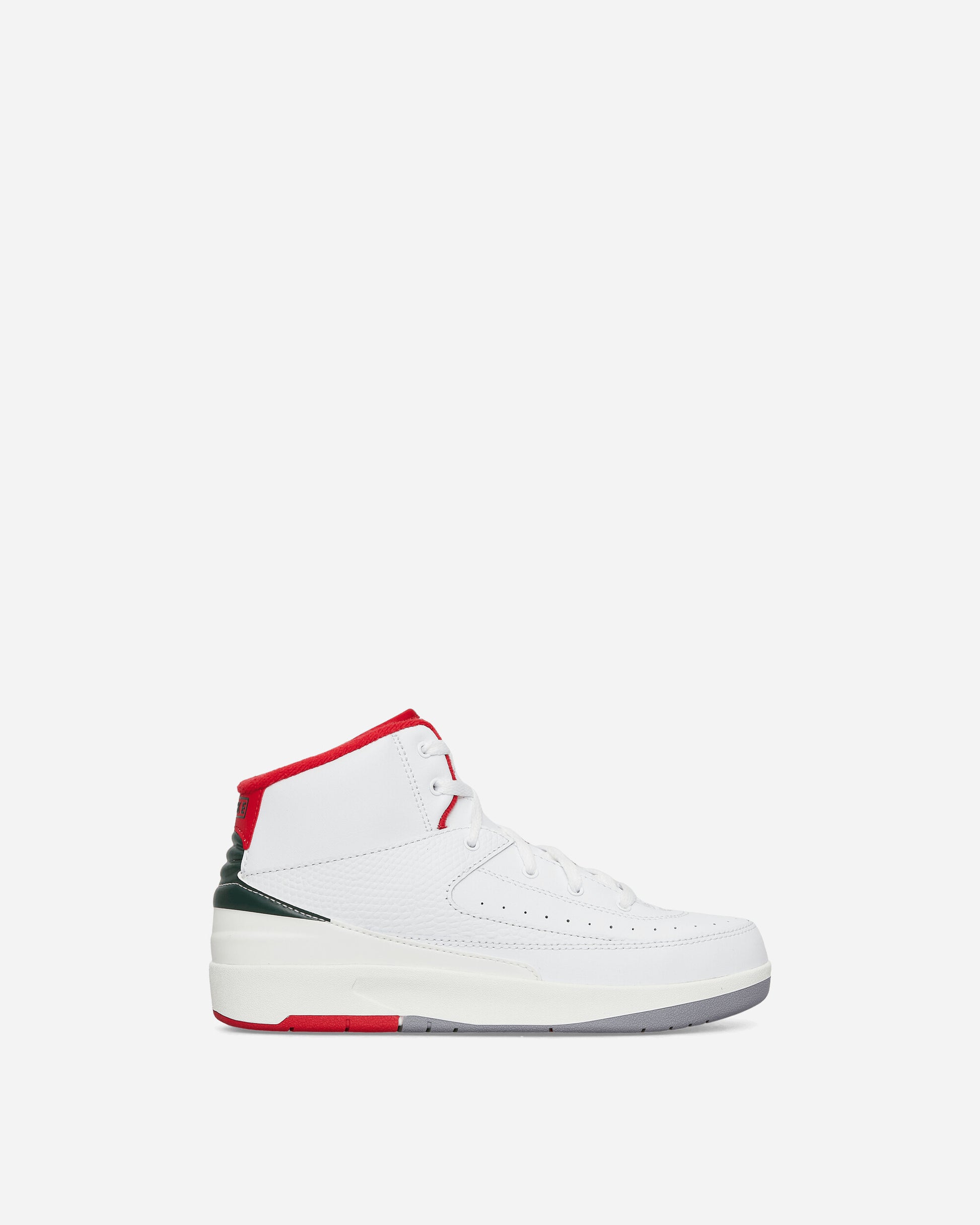 Nike Jordan Jordan 2 Retro (Ps) White/Fire Red/Fir/Sail Sneakers High DQ8564-101