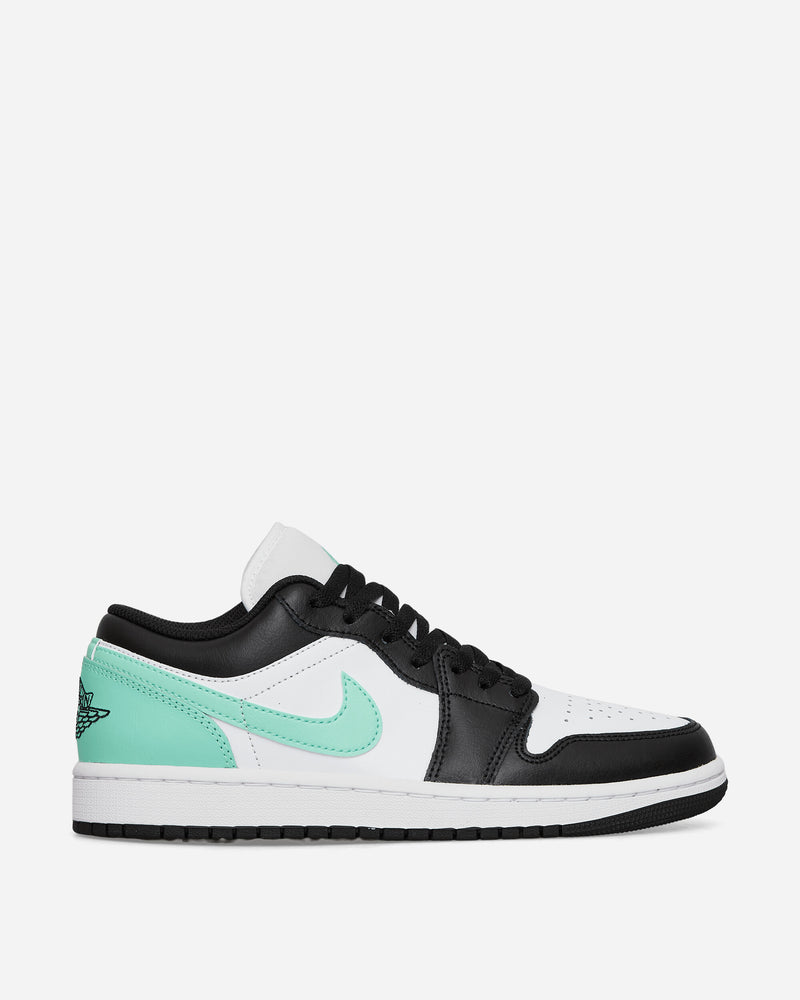 Air Jordan 1 Low Sneakers White / Black / Green Glow