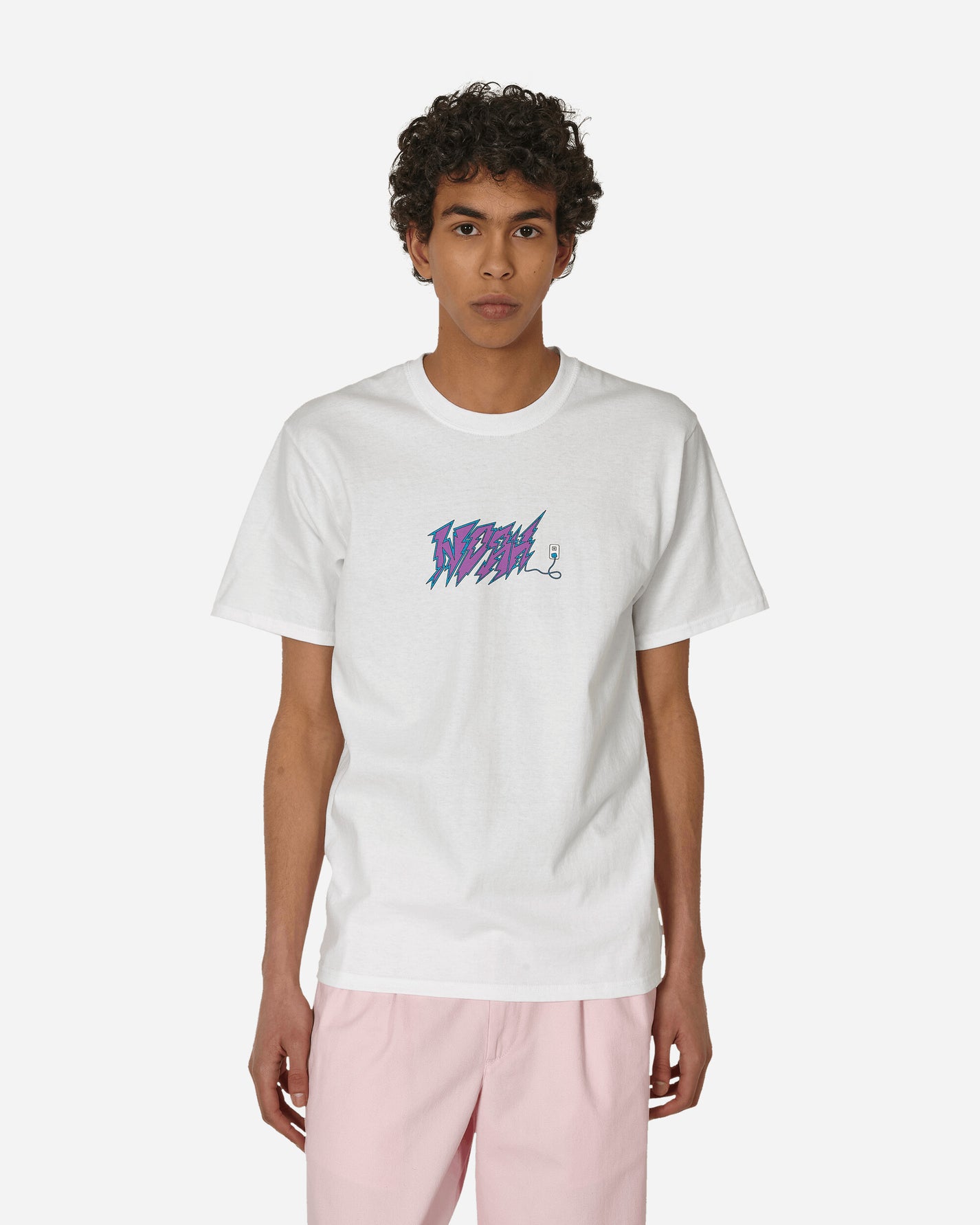 Noah Circuit Tee White T-Shirts Shortsleeve T187SS24 WHT