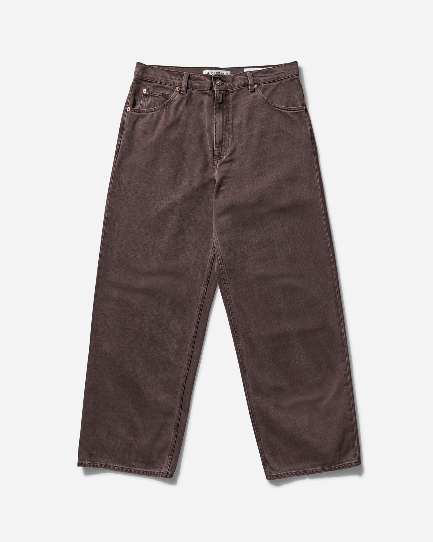 Our Legacy Vast Cut Royal Brown Pants Denim M2255VCR 001