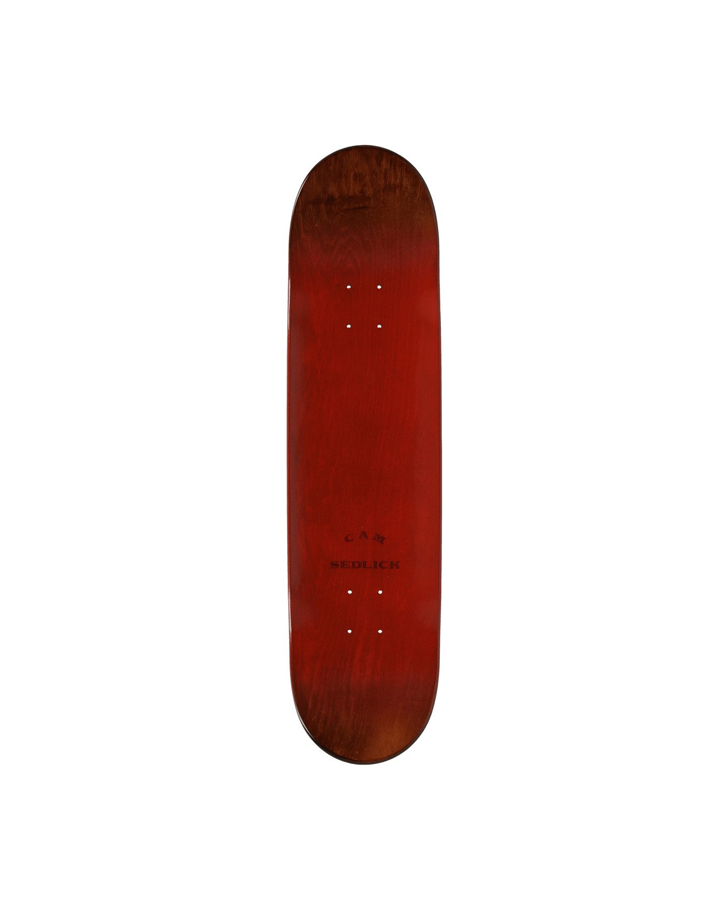 Paccbet 8.25 Red/Wood Skateboarding Decks PACC8SK03 1