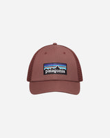 Patagonia P-6 Logo Lopro Trucker Hat Dulse Mauve Hats Caps 38283 DLMA