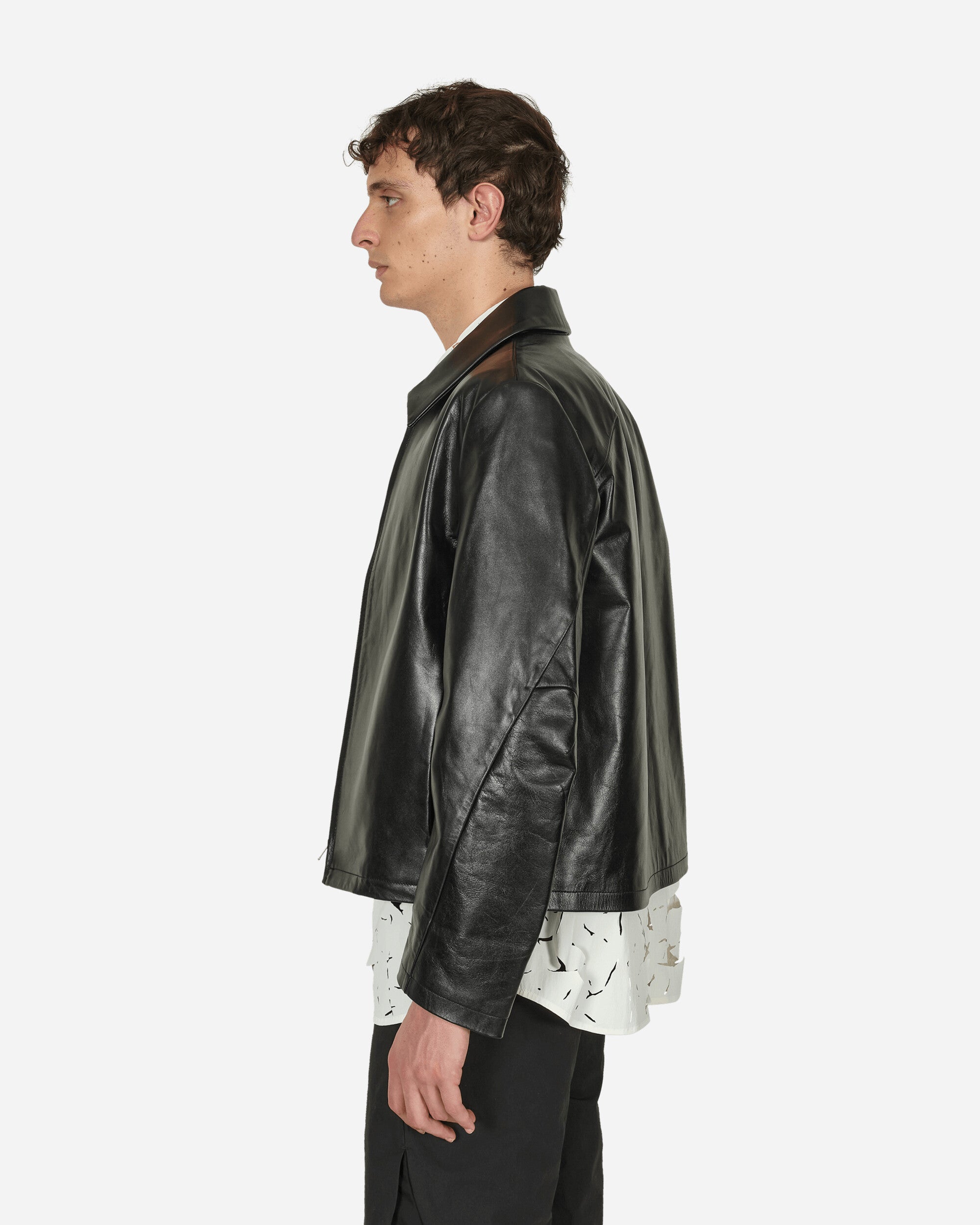 Post Archive Faction (PAF) 6.0 Leather Jacket Right Black Coats and Jackets Leather Jackets 60OLRB BLACK