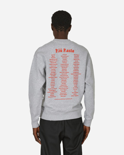 Public Possession P.Iu P.Asta Crewneck Light Heather Grey Sweatshirts Crewneck PPPASTACREW 001