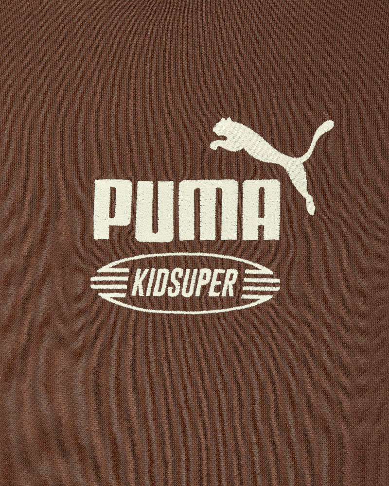 Puma Puma X Kidsuper Hoodie Chestnut Brown Sweatshirts Hoodies 624077-79