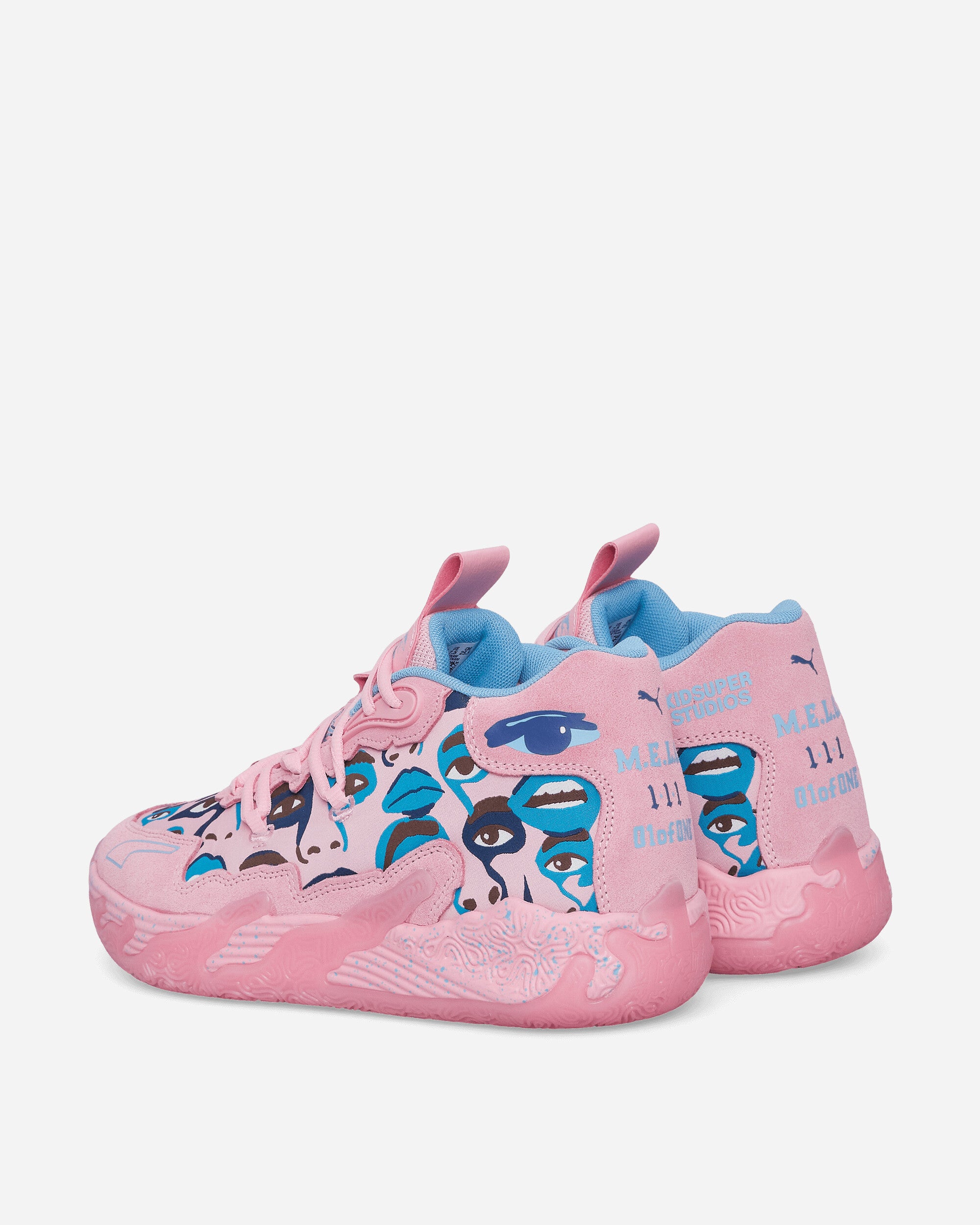 Puma Mb.03 Kid Super Pink Lilac/Team Light Blue Sneakers Low 379328-01