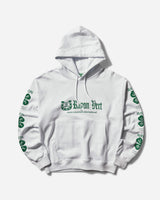 Rayon Vert Fleece Pullover Hoodie Ghost White Sweatshirts Fleece KNSSHOOD 001