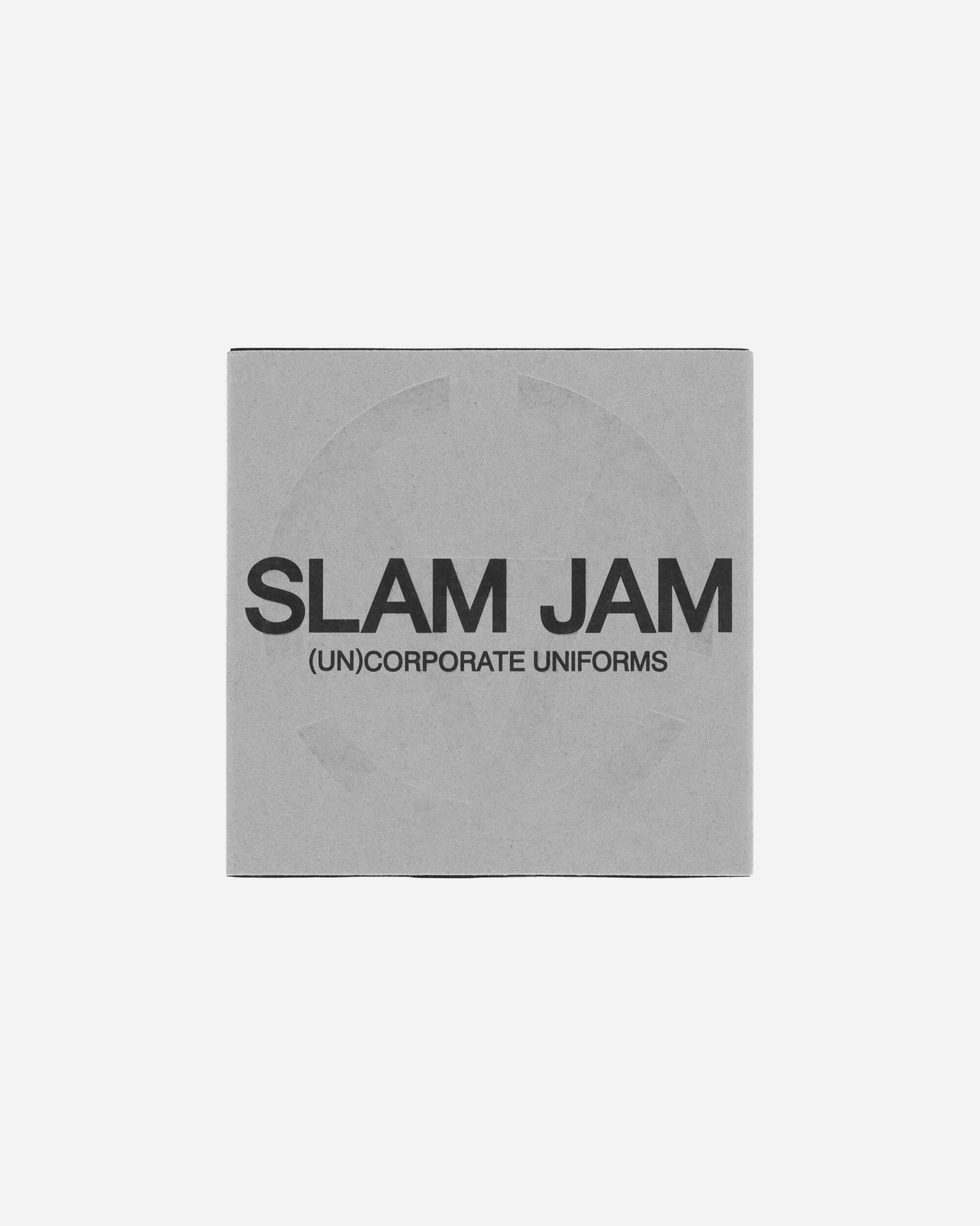 Slam Jam Chaos Is Order Logo Carabiner Silver Small Accessories Keychains BBUW202OT01 GRY0002