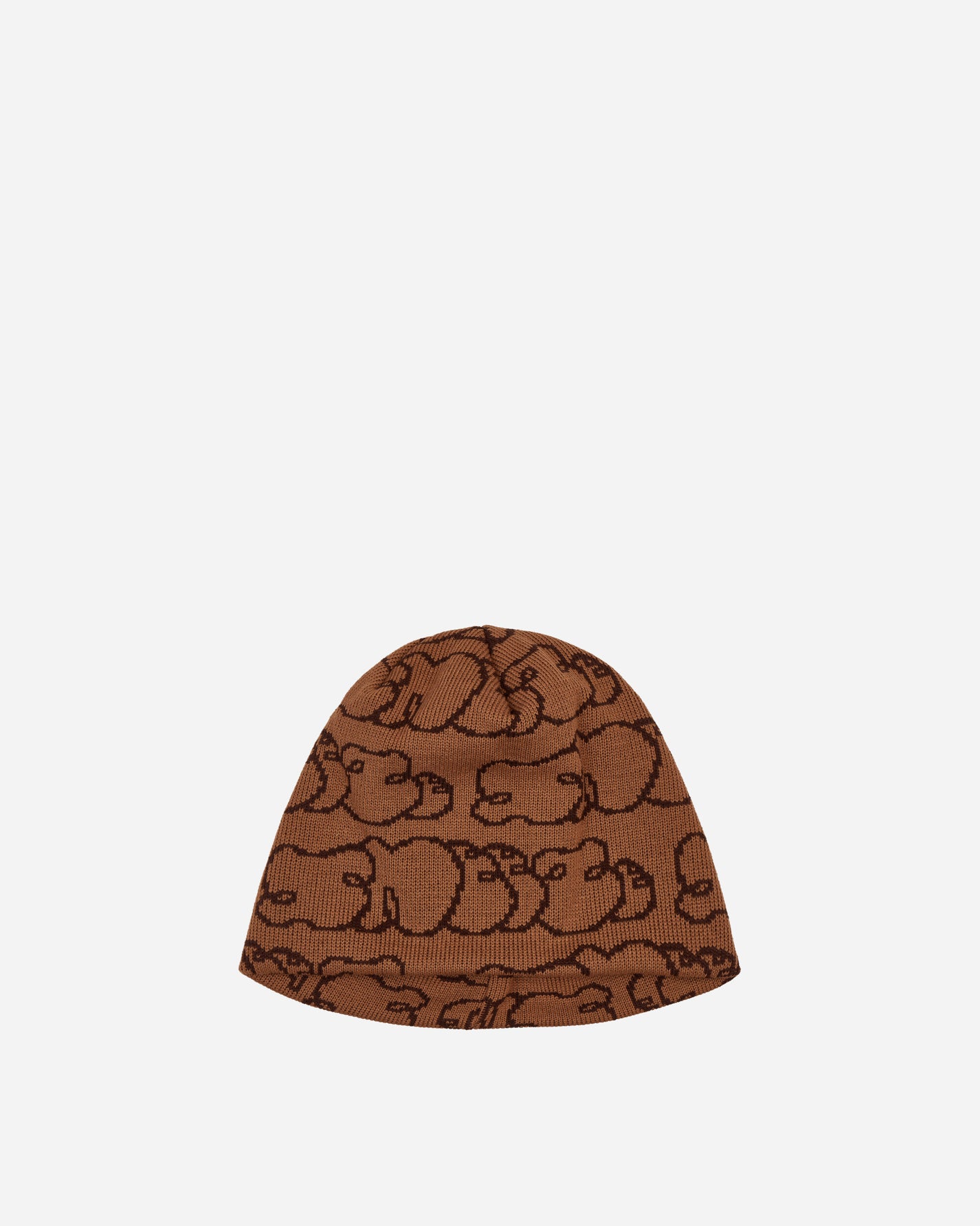 Sneeze Magazine Beanies Brown Hats Beanies SNEEZEBEANIES 001