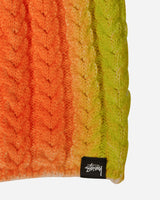 Stüssy Spray Multi Knit Beanie Orange Multi Hats Beanies 1321203 2530