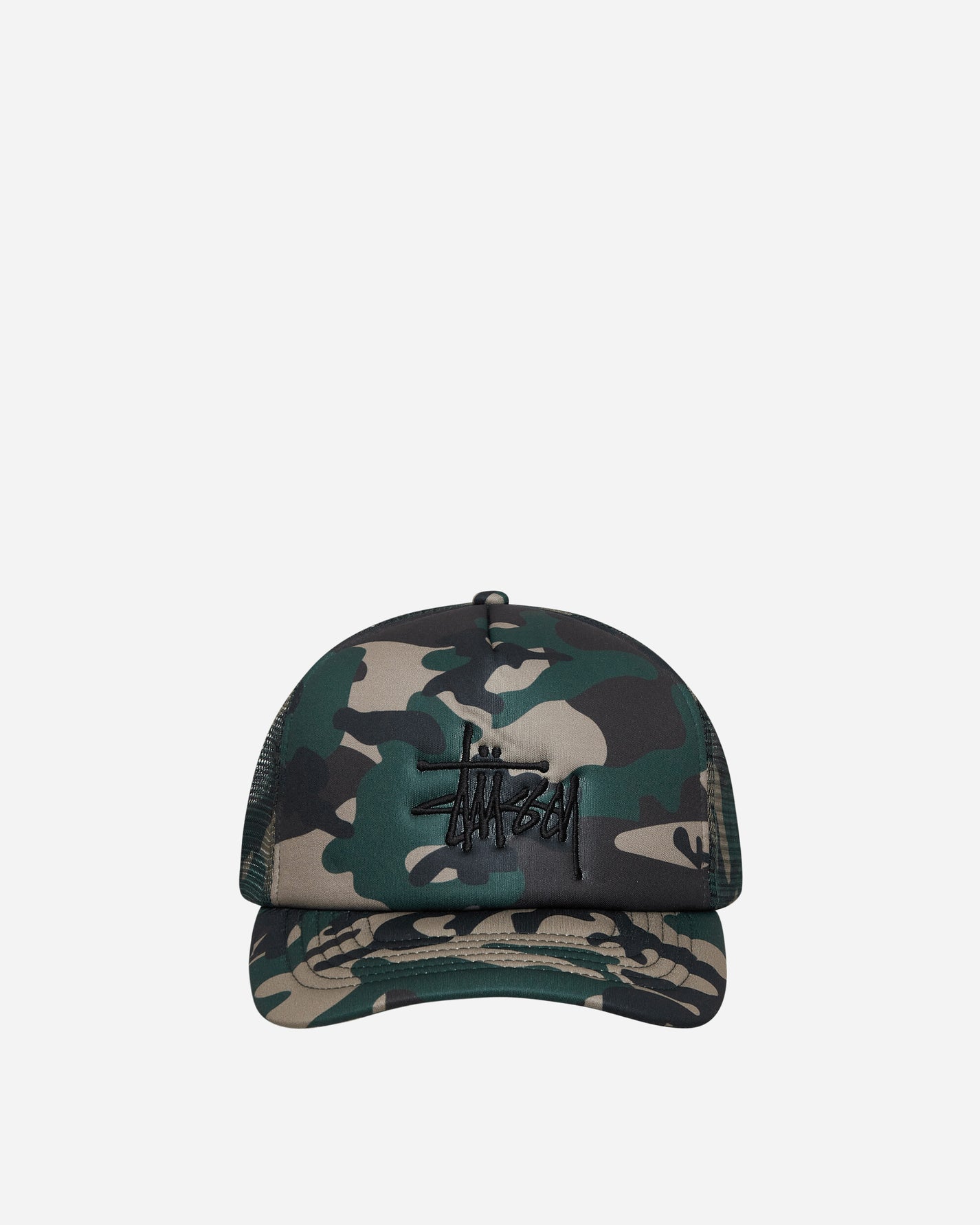 Stüssy Big Basic Trucker Cap Camo Hats Caps 1311088 1431