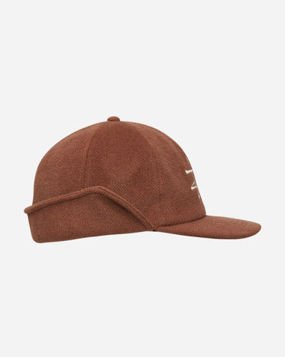 Stüssy Ear Flap Wool Crown Cap Brown Hats Caps 1311159SJ 1001