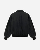 Stüssy Flight Bomber Black Coats and Jackets Bomber Jackets 115837 0001