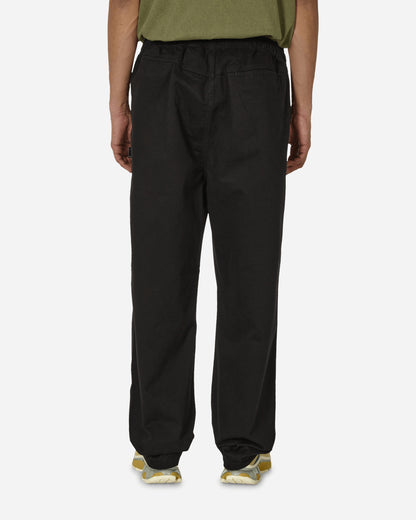 Stüssy Brushed Beach Pant Black Pants Casual 116553 0001