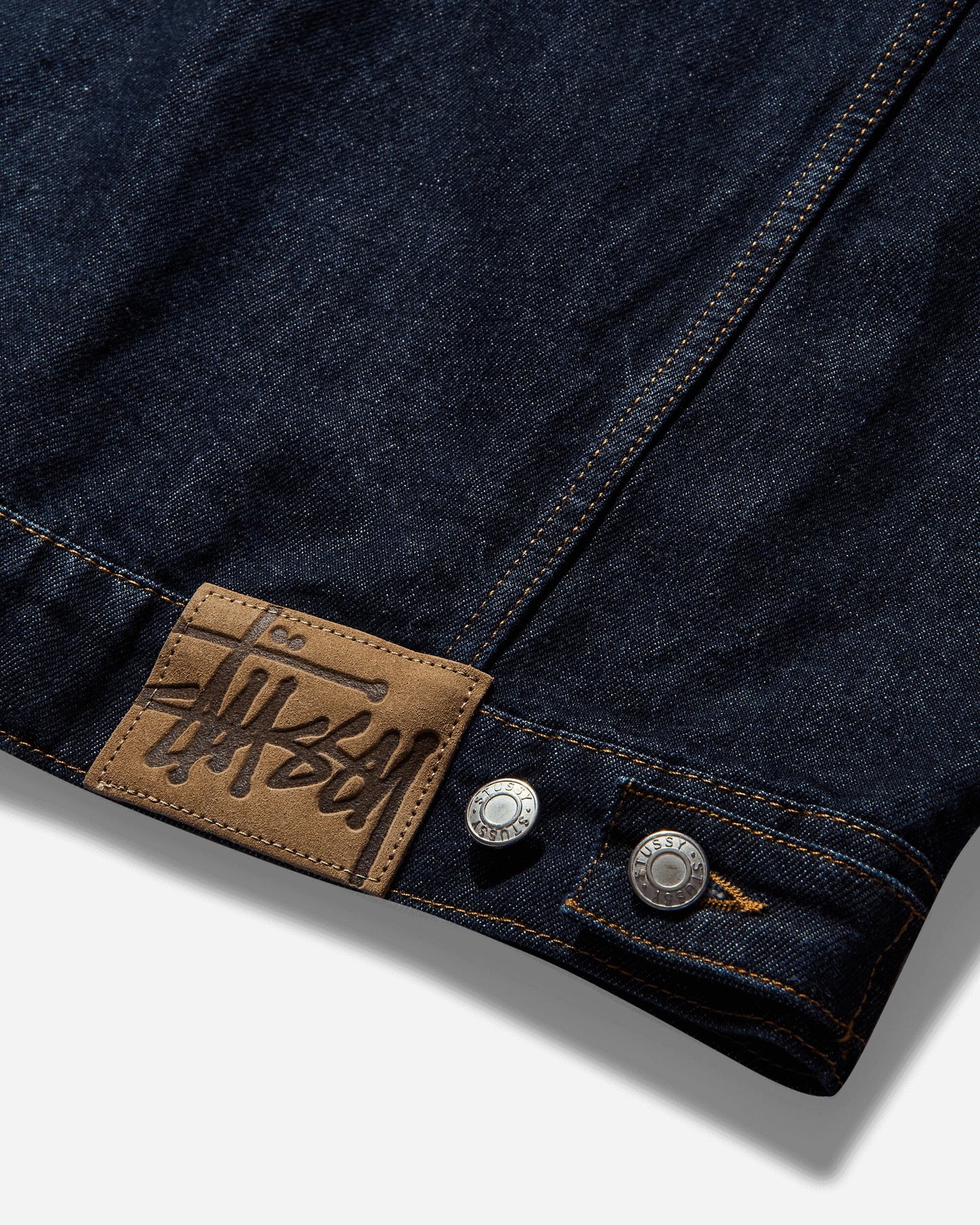 Stüssy Trucker Denim Rinsed Indigo Pants Denim 115781 0737