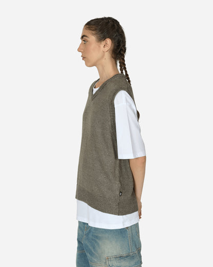 Stüssy Loose Knit Linen Vest Stone Knitwears Gilets 117234 1015