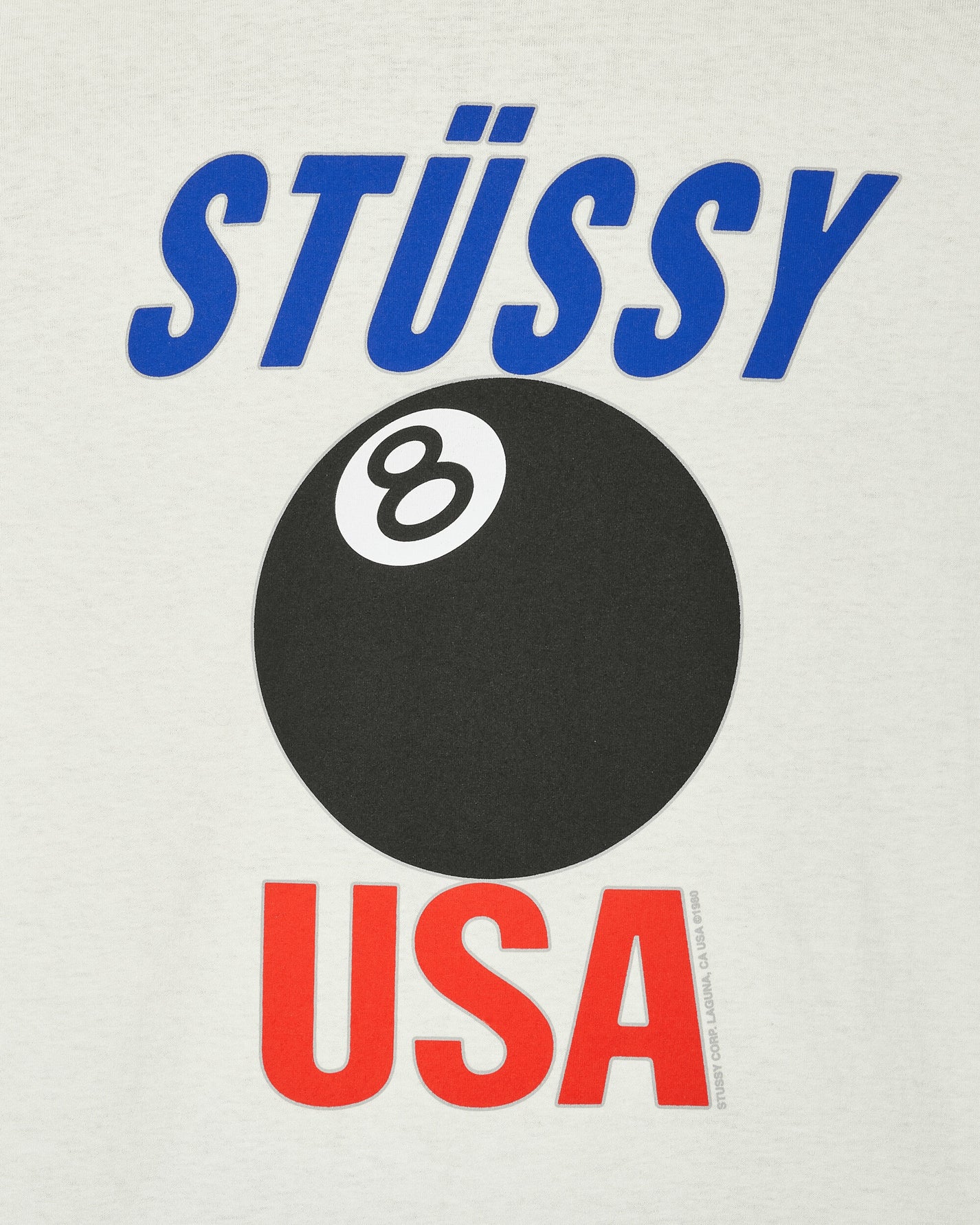 Stüssy Stussy Usa Pig. Dyed Tee Natural T-Shirts Shortsleeve 1904945 NATL