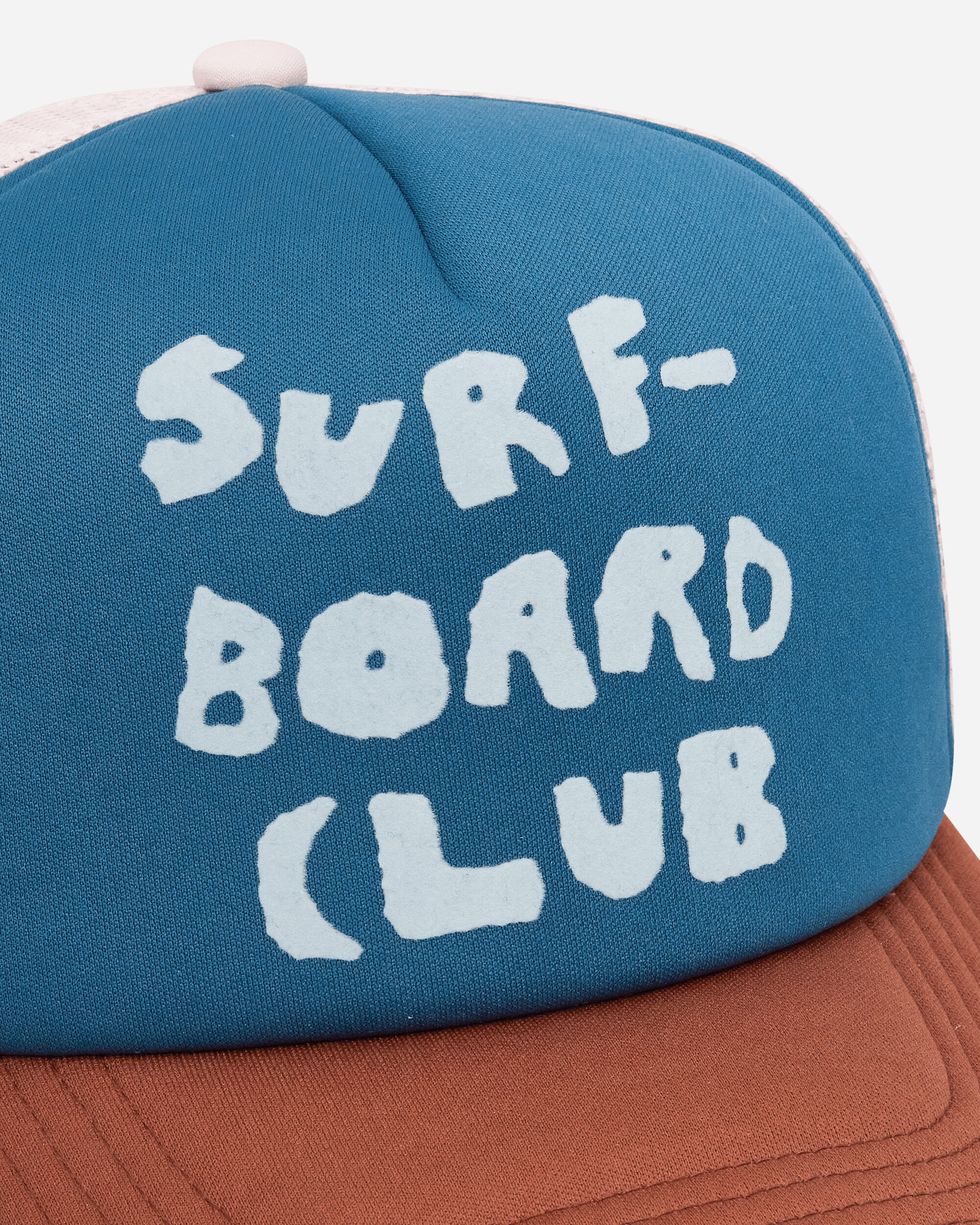Stockholm (Surfboard) Club Pete Logo Blue and Brown Hats Caps U7000056 1
