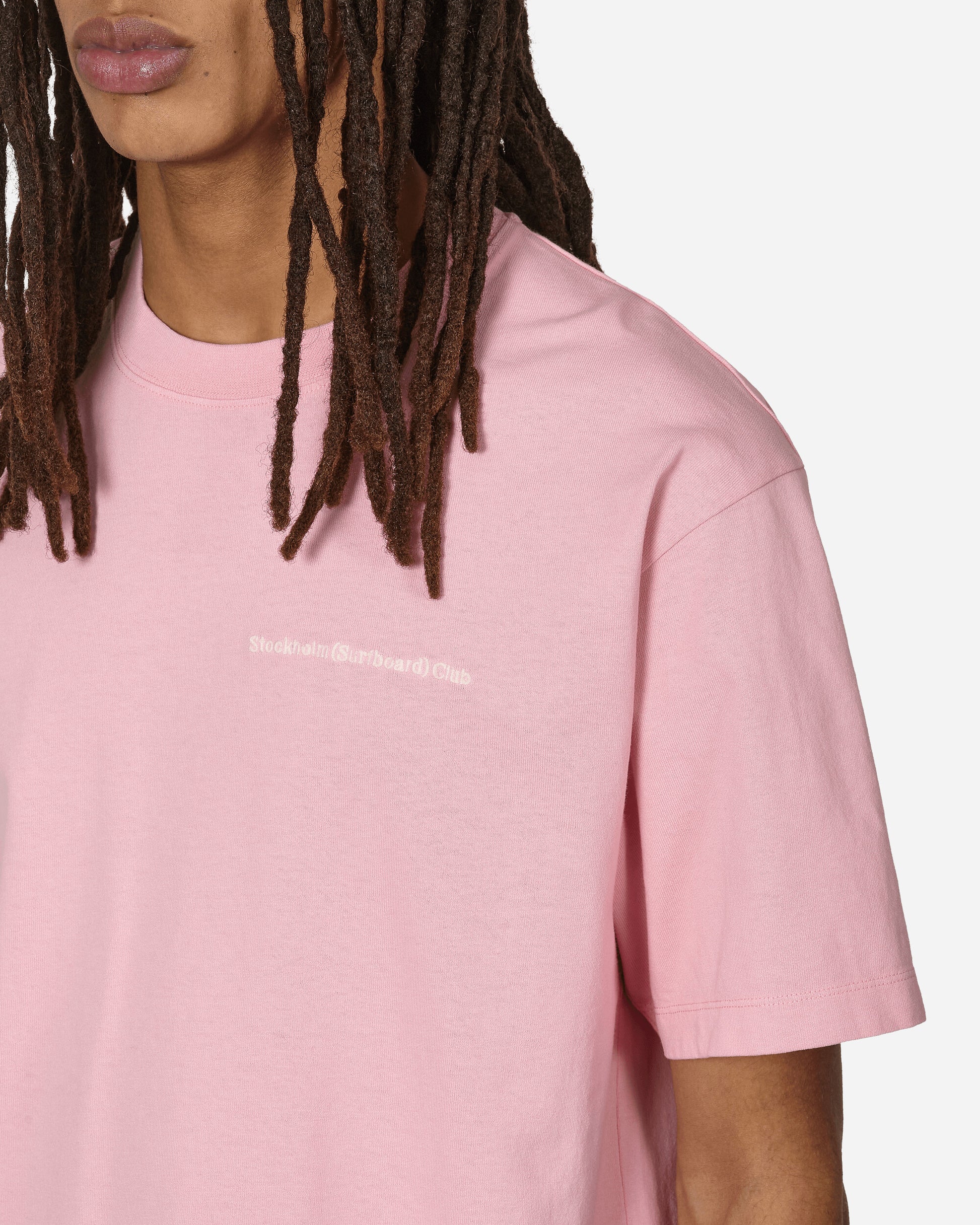 Stockholm (Surfboard) Club Leaf Pink T-Shirts Shortsleeve U1000042 1