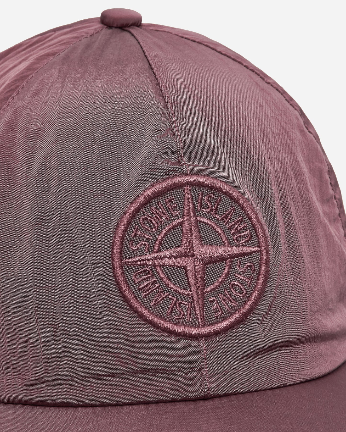 Stone Island Nylon Metal Logo Hat Rose Quartz Hats Caps 811599576 V0086