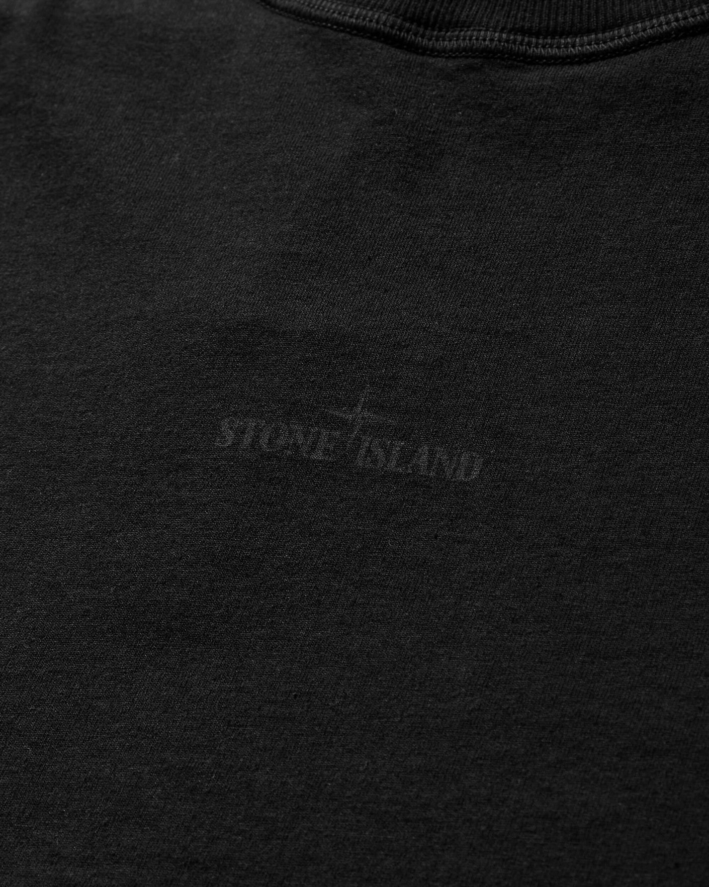 Stone Island Ls T-Shirt Black T-Shirts Longsleeve K1S15-210005-S0082 V0029