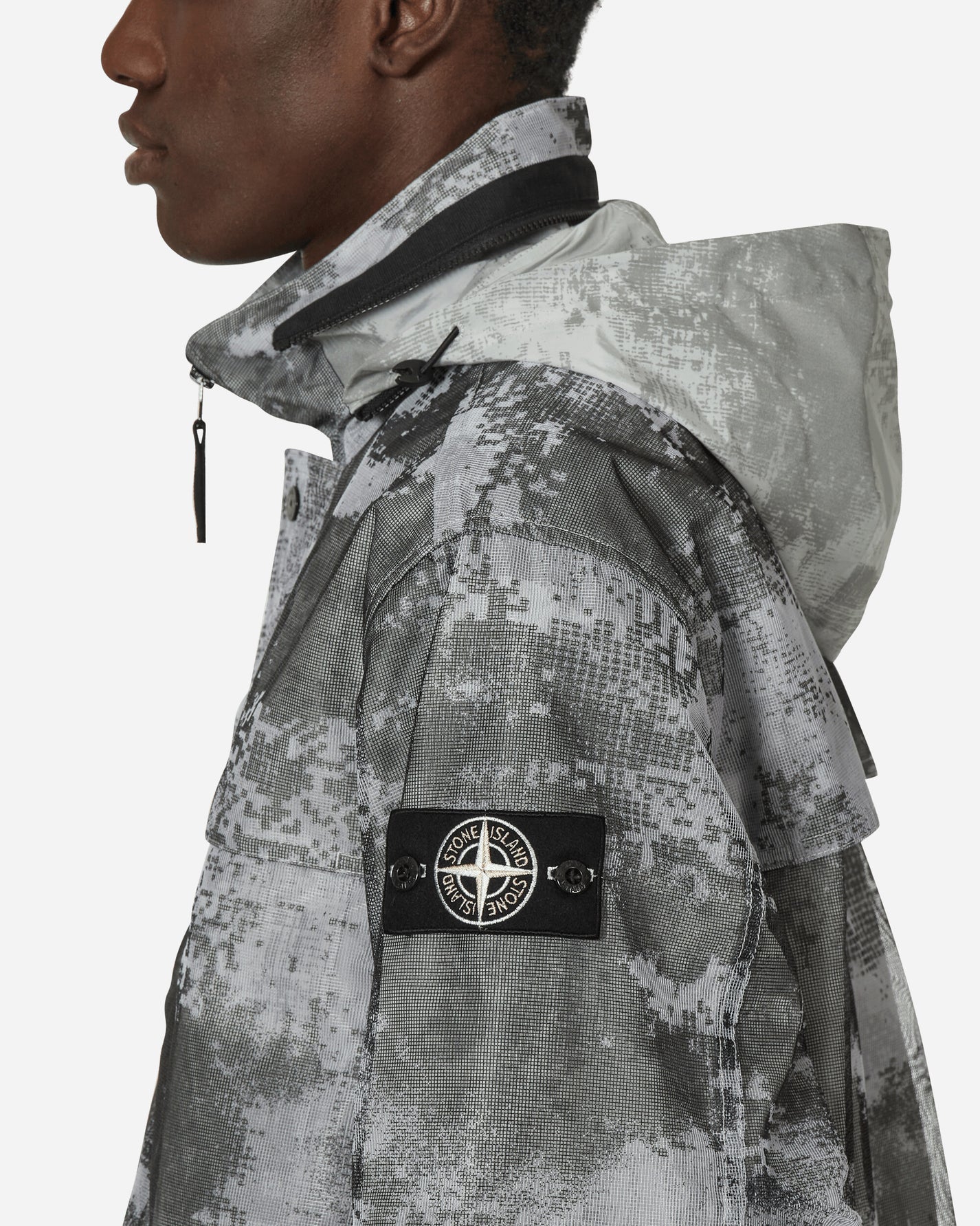 Stone Island Giaccone Dust Coats and Jackets Windbreakers 801571199 V0064