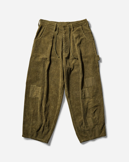 Story mfg. Lush Carpenter Pants Olive Scarecrow Cord Pants Casual SAW24TRLUCCOR OLI