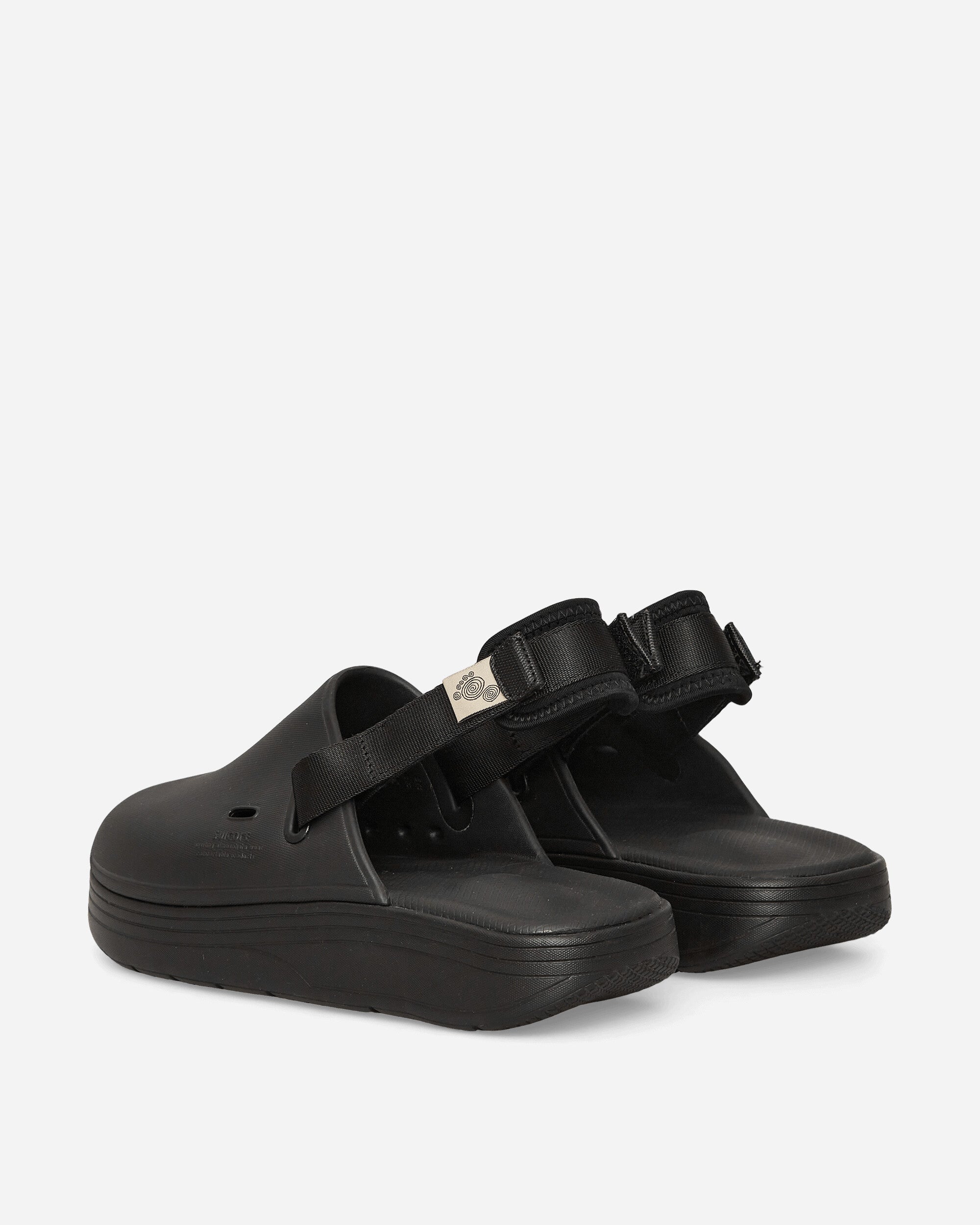 Suicoke Cappo Black Sandals and Slides Sandals and Mules OGINJ03 BLK