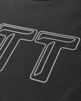 The Trilogy Tapes Ttt Logo T-Shirt Black T-Shirts Shortsleeve PN24061 BLACK