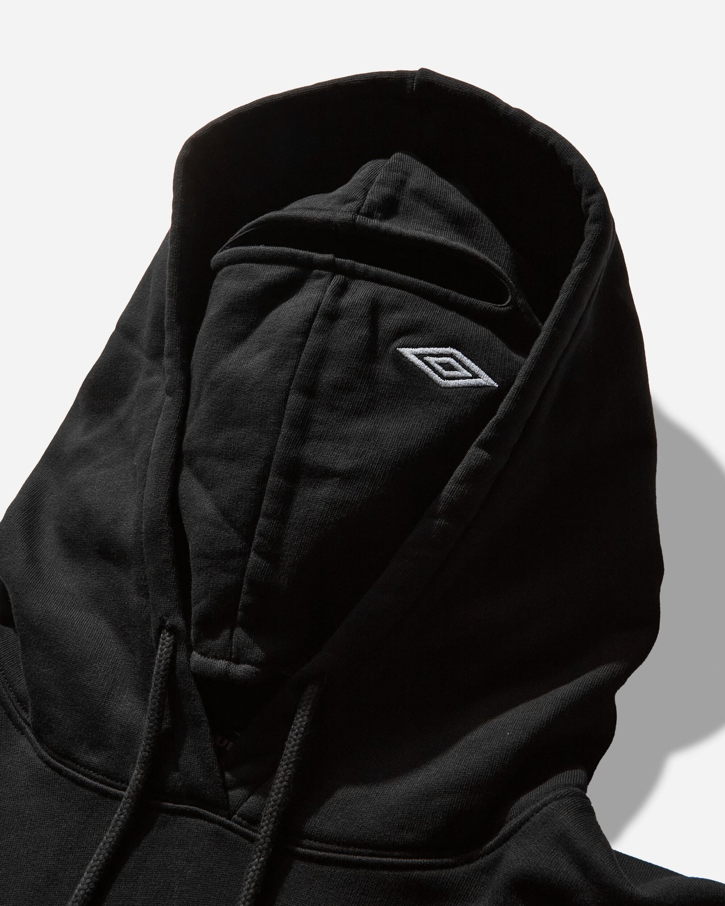 Umbro Lazy Mask Hoodie Washed Black Sweatshirts Hoodies UBMW0239FA163 BLK0020