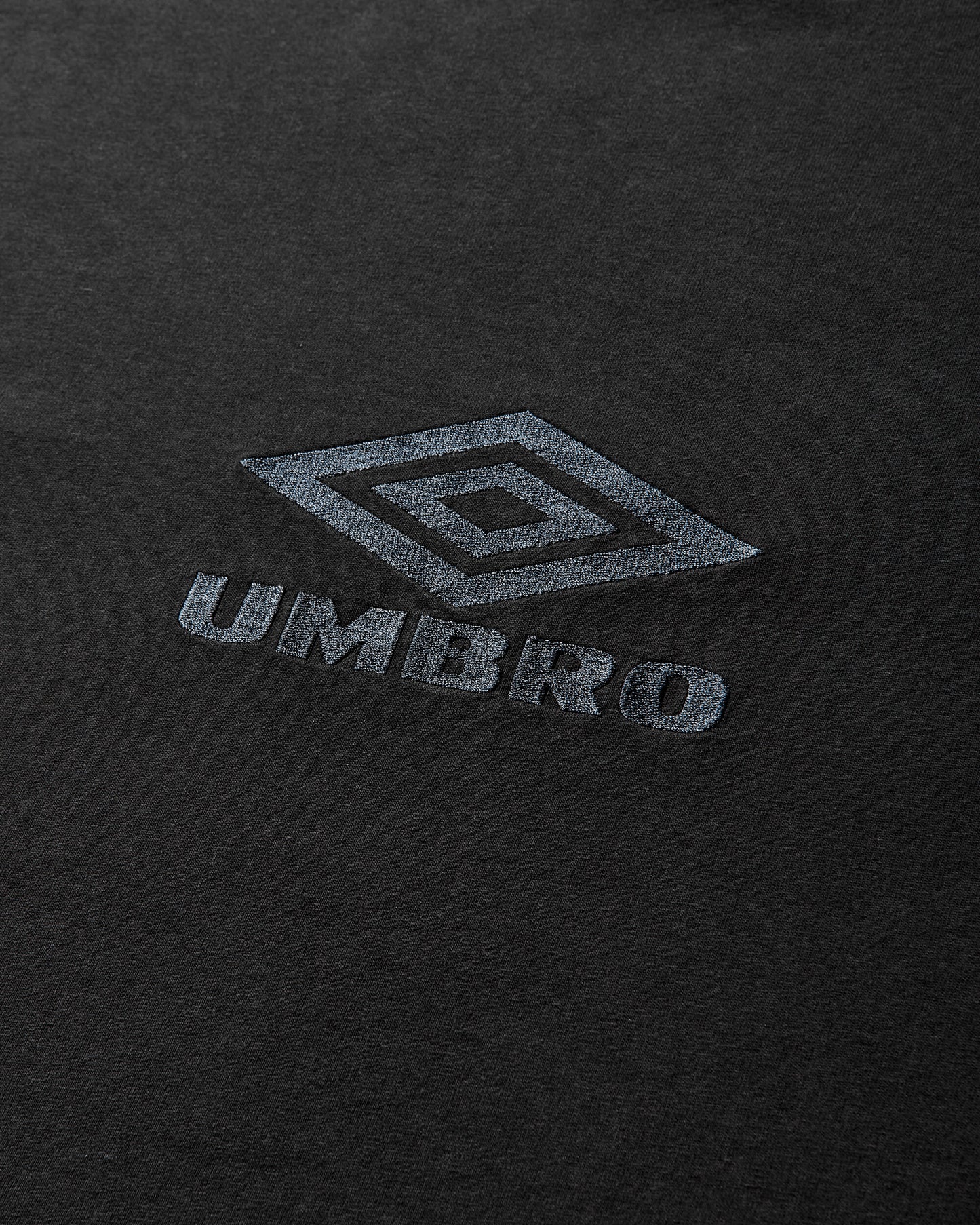 Umbro Og Logo Ls Shirt Washed Black T-Shirts Top UBMW0237JY54 BLK0020