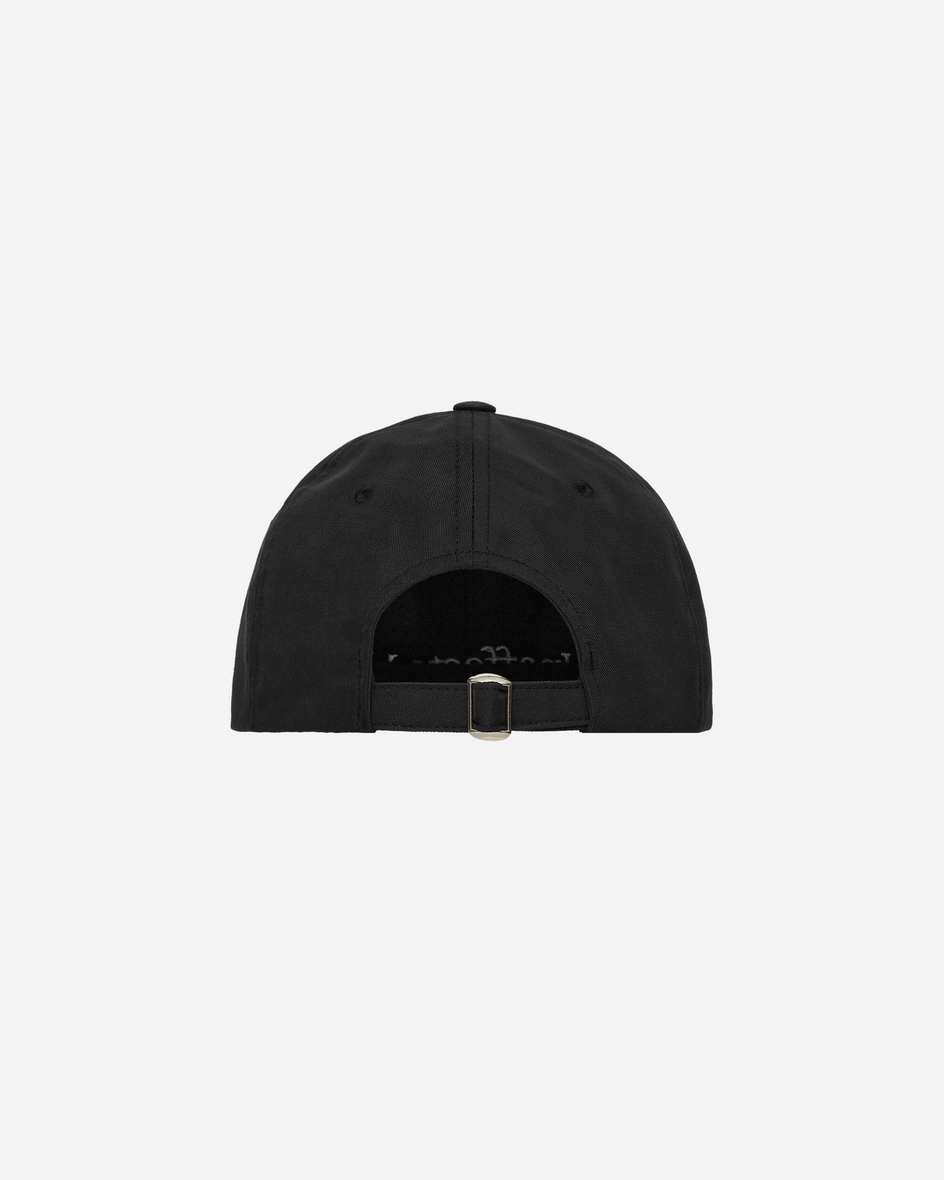 Unaffected Damaged Logo Ball Cap Black Hats Caps UN24SSBC04 BLACK