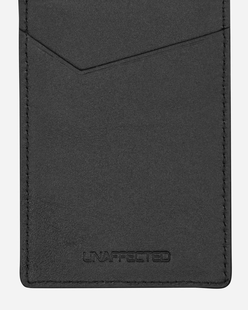 Unaffected Folded Card Holder (Non Seasonal) Black Wallets and Cardholders Wallets UN00ALLAC06 BLACK