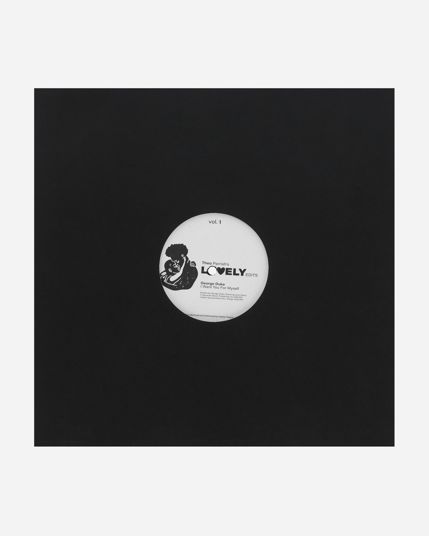 Vinyls Curated by Public Possession Theo Parrish - Lovely Edits Vol 1 Multicolor Music Vinyls LE001  1