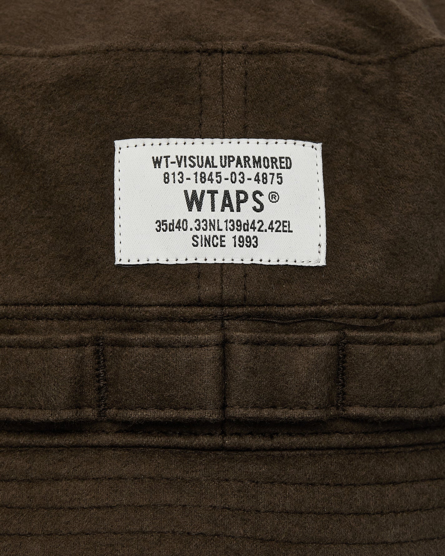 WTAPS Hat 20 Brown Hats Bucket 242HCDT-HT20 001